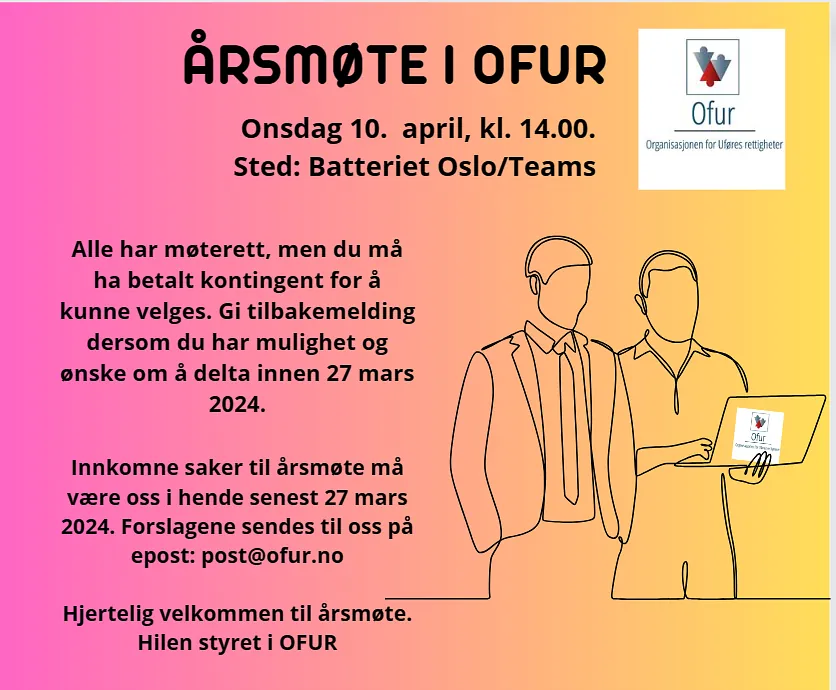 Årsmøte i OFUR